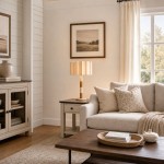 Elaina Natural Travertine Wood Pleated Drum Table Lamp