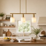 Aura Modern Linear Porcelain Chandelier