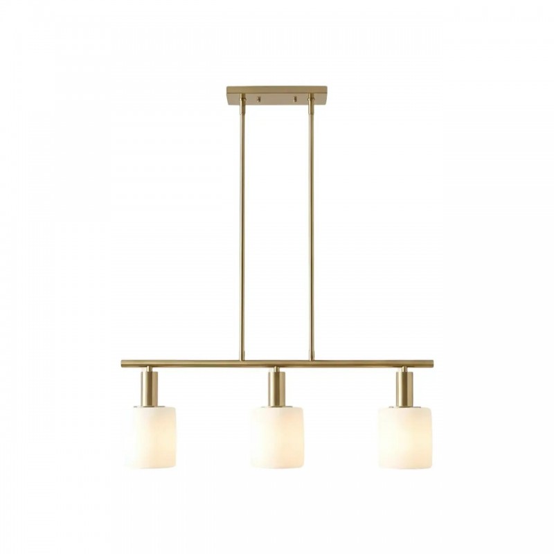 Aura Modern Linear Porcelain Chandelier