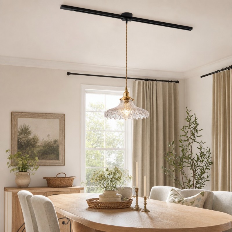 Byronn 360 Degree Rotation Ceiling Rail For Light