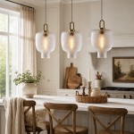 Cove Rustic Glass Metal Pendant Light