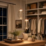 Lewis Modern LED Geometric Glass Pendant Light