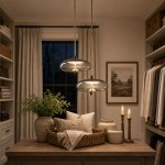 Lewis Modern LED Geometric Glass Pendant Light