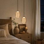 Lewis Modern LED Geometric Glass Pendant Light