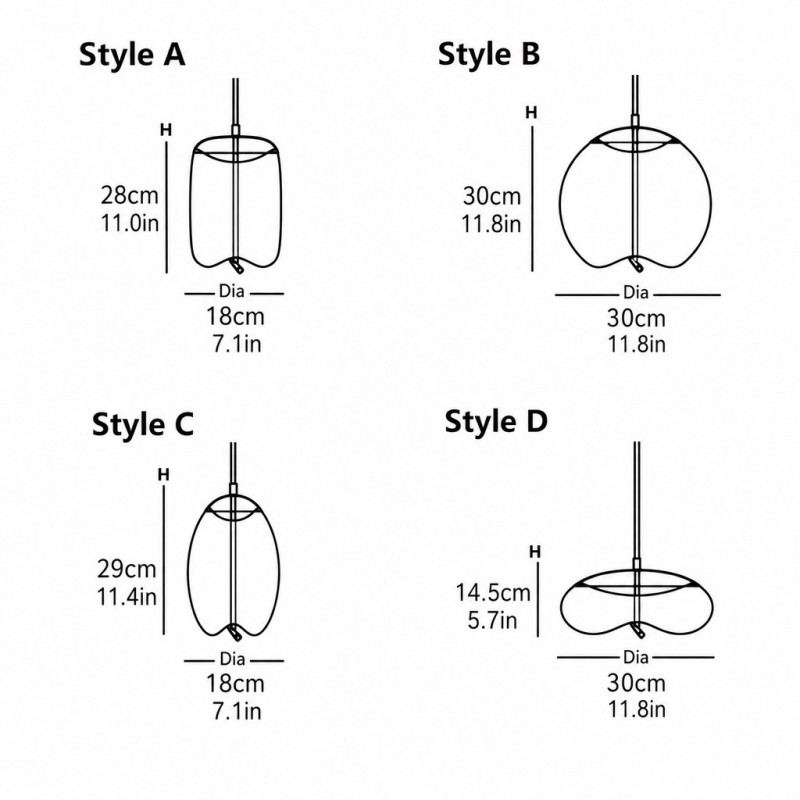 Lewis Modern LED Geometric Glass Pendant Light