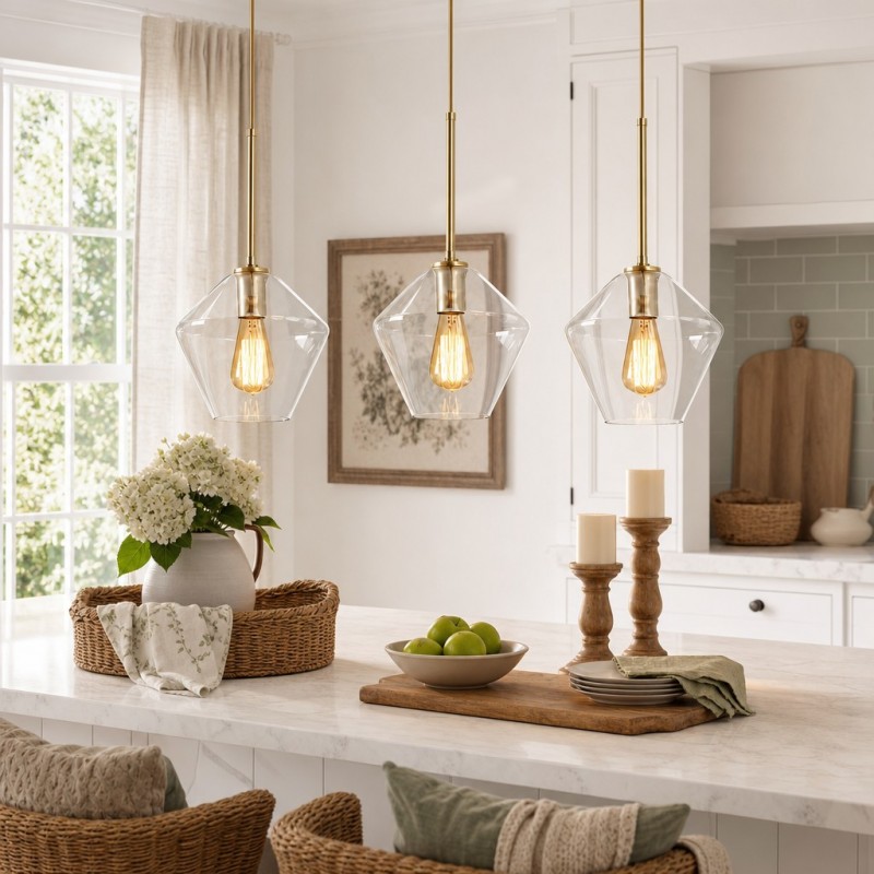 Umbriel Modern Simple Glass Pendant