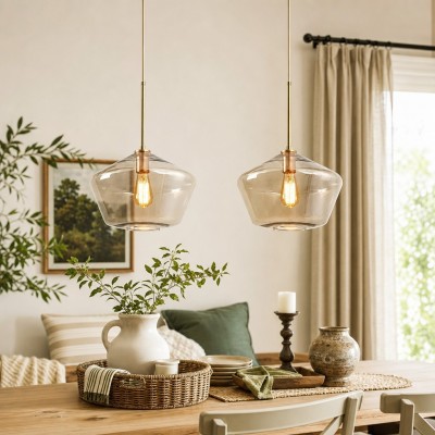 Umbriel Modern Simple Glass Pendant