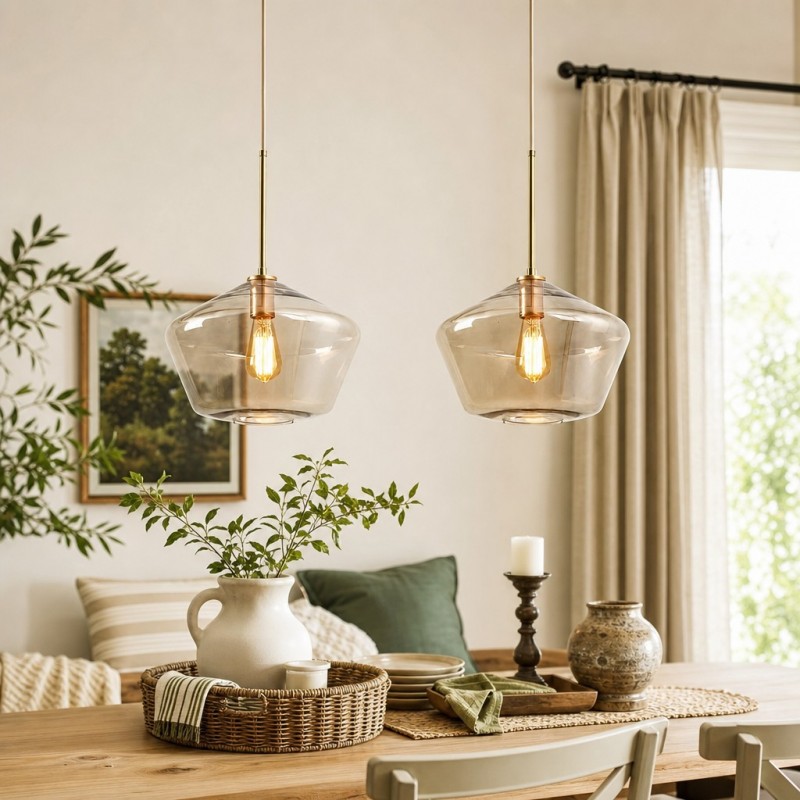 Umbriel Modern Simple Glass Pendant