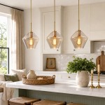 Umbriel Modern Simple Glass Pendant