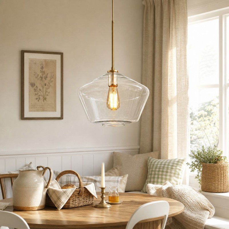 Umbriel Modern Simple Glass Pendant
