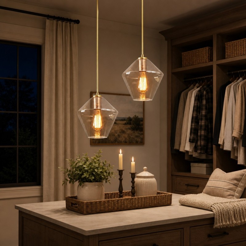 Umbriel Modern Simple Glass Pendant