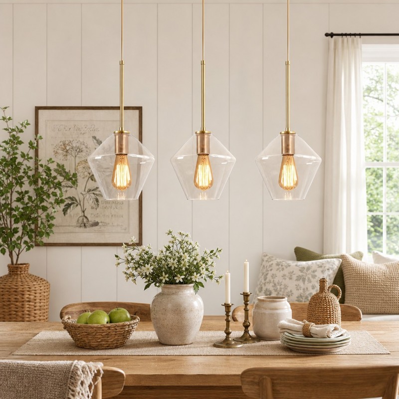 Umbriel Modern Simple Glass Pendant