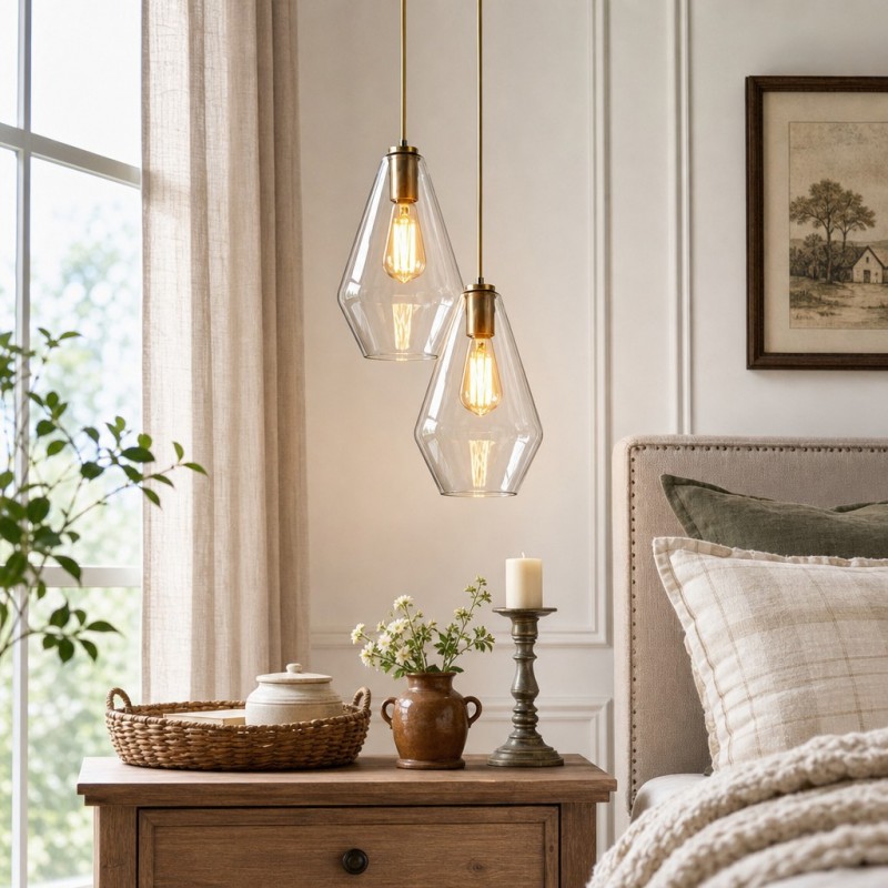Umbriel Modern Simple Glass Pendant
