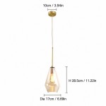 Umbriel Modern Simple Glass Pendant