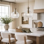 Billie Modern Ribbed Glass Carafe Pendant Light