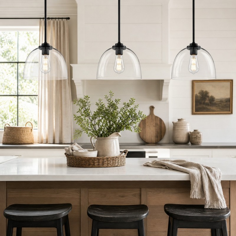 Vale Modern Glass Pendant Light