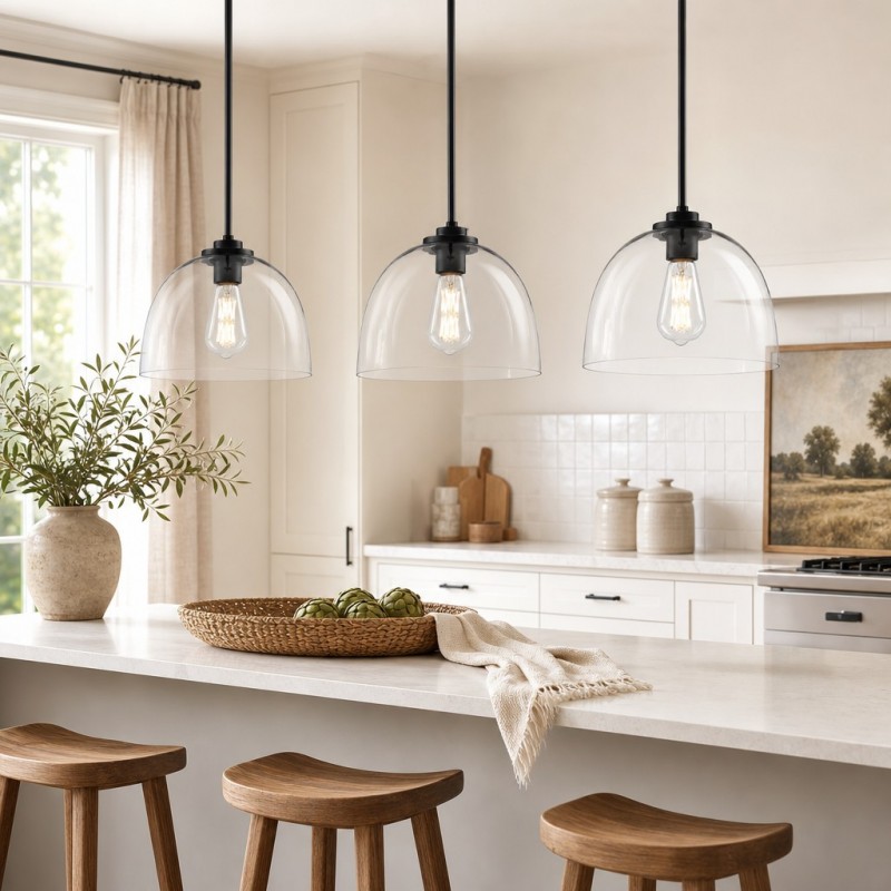Vale Modern Glass Pendant Light