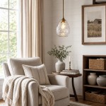 Goad Modern Teardrop Ripple Glass Pendant Light