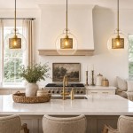 Linc Contemporary Globe Clear Glass Metal Pendant Light