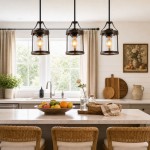 Brilliante Industrial Retro Rust Cylinder Seeded Glass Pendant Light