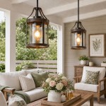 Brilliante Industrial Retro Rust Cylinder Seeded Glass Pendant Light