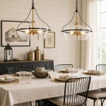 Florentine Rustic Brass Dome Clear Glass Pendant Light