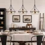 Florentine Rustic Brass Dome Clear Glass Pendant Light