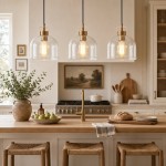 Kian Modern Seedy Glass Pendant Light