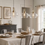 Mynorix Transparent Bowl Shaped Glass Pendant Light
