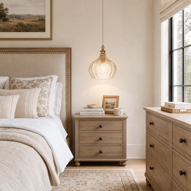 Nyxara Mid-Century Mini Glass Pendant light