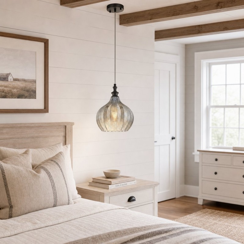Nyxara Mid-Century Mini Glass Pendant light