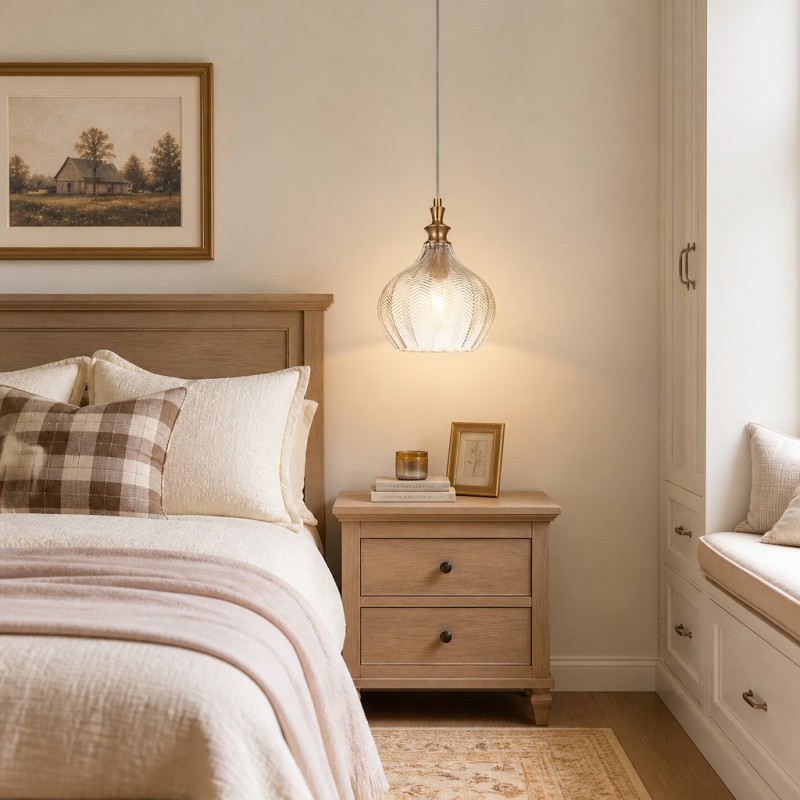 Nyxara Mid-Century Mini Glass Pendant light