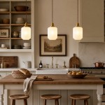 Balthazar Japanese Lantern White Glass Pendant Light