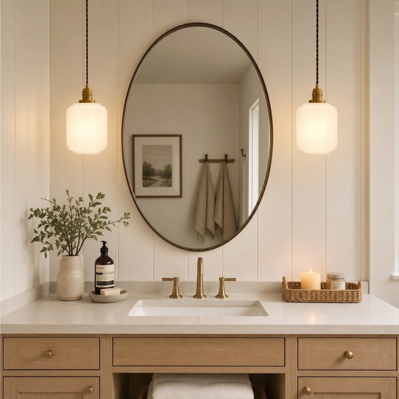 Balthazar Japanese Lantern White Glass Pendant Light