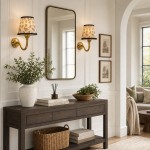 Nyxel Vintage Fabric Small Wall Sconce