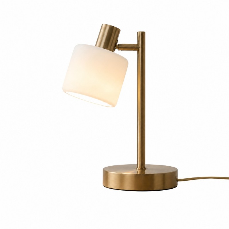 Aura Contemporary Adjustable Porcelain Table Lamp