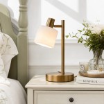 Aura Contemporary Adjustable Porcelain Table Lamp