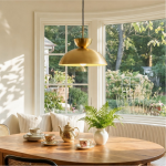Glythorix Nordic Simple Metal Color H Type Pendant Light