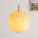 Glythorix Nordic Simple Metal Color H Type Pendant Light