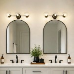 Philo Nordic 3-light Glass Globes Wall Light