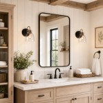 Brant Modern Hammered Glass Dome Vanity Wall Light