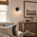 Brant Modern Hammered Glass Dome Vanity Wall Light