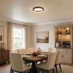 Jayce Organic Wood & Travertine Layered Round Ceiling Light