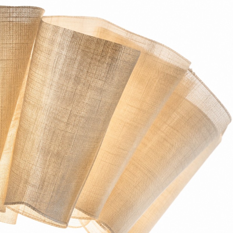 Jonas Modern Pleated Fabric Pendant Light