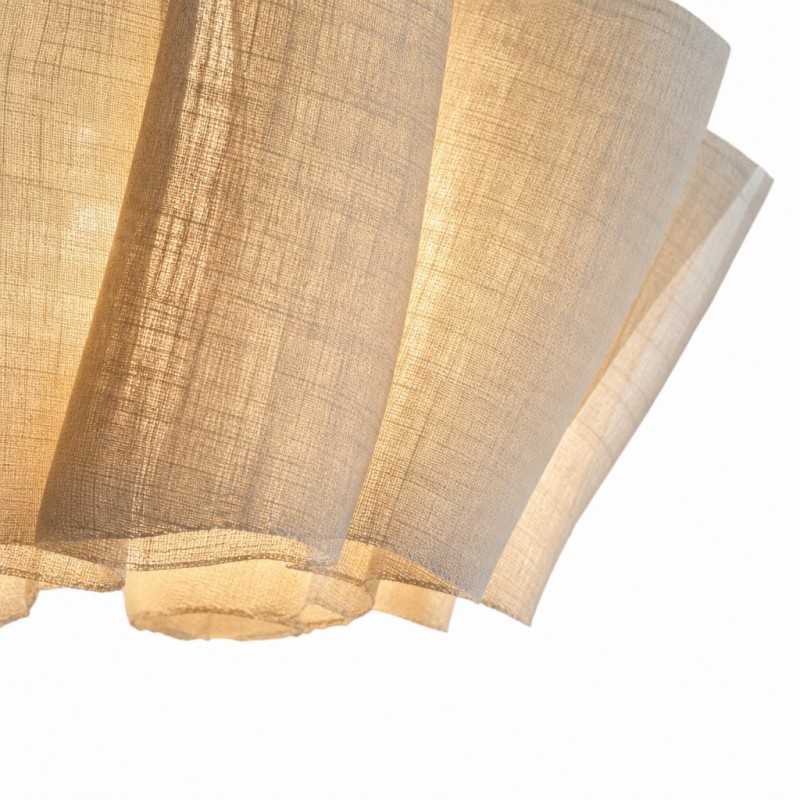 Jonas Modern Pleated Fabric Pendant Light