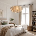 Jonas Modern Pleated Fabric Pendant Light