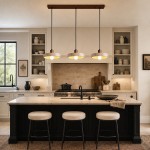 Harlow Wabi-Sabi Travertine & Wood Circular Pendant Light