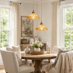 Brion Yellow Glass Flower Single Pendant Light