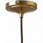 Oryndar Antique Cut Glass Bowl Pendant Light