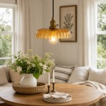 Oryndar Antique Cut Glass Bowl Pendant Light
